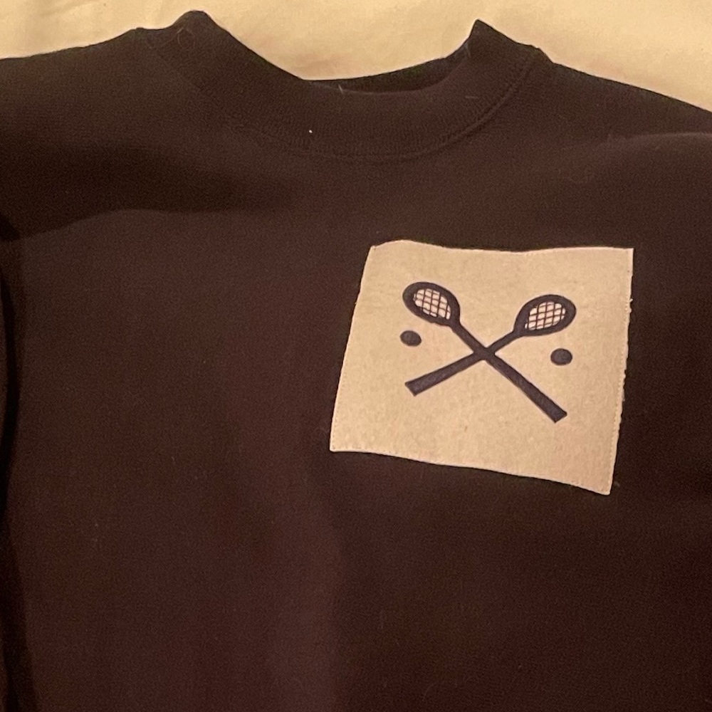 Rowing Blazers Crewneck Sweatshirt Navy Blue Tennis